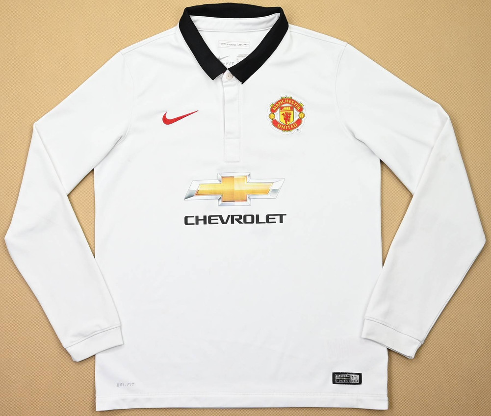 2014-15 MANCHESTER UNITED LONGSLEEVE XL. BOYS