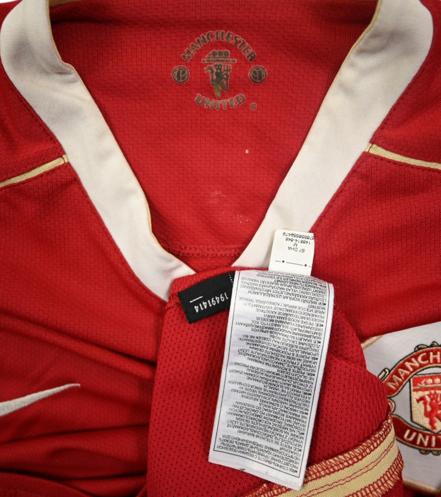 2006-07 MANCHESTER UNITED SHIRT M