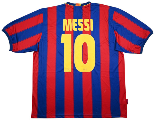 2009-10 BARCELONA *MESSI* SHIRT XXL