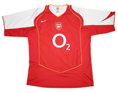 2004-05 ARSENAL LONDON SHIRT XL