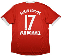 2009-10 BAYERN MUNCHEN *VAN BOMMEL* SHIRT XL