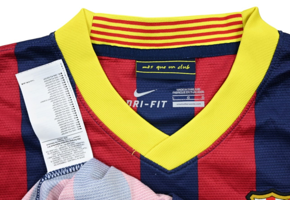 2013-14 BARCELONA *MESSI* SHIRT L