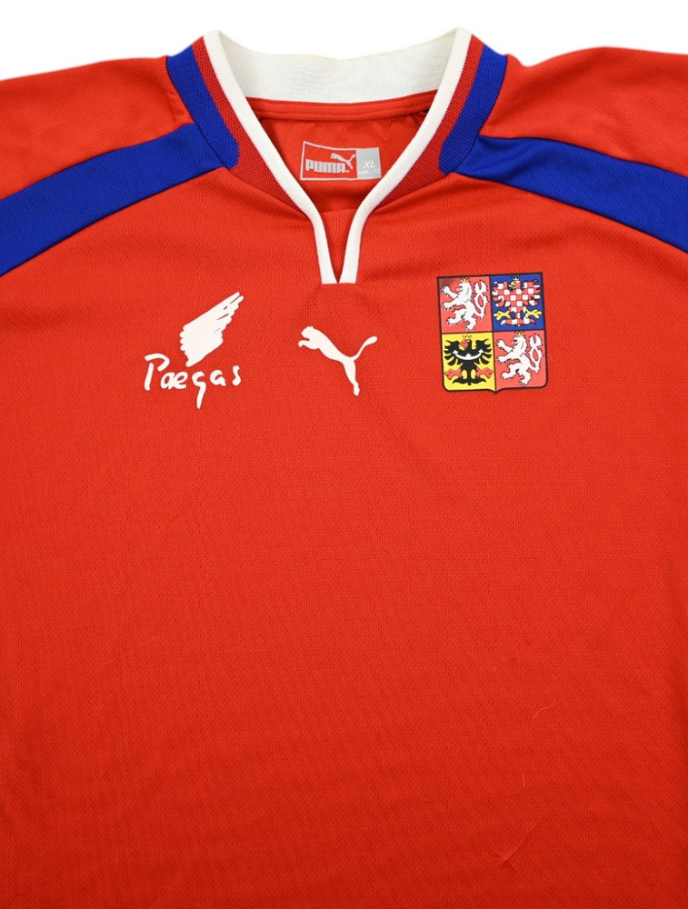 2000-02 CZECH REPUBLIC SHIRT XL