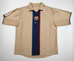 2001-03 FC BARCELONA SHIRT 2XL
