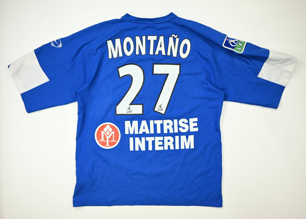 2005-06 MONTPELLIER HSC *MONTANO* MATCH ISSUE SHIRT L