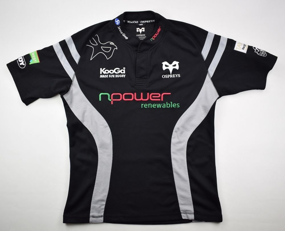 OSPREYS RUGBY KOOGA SHIRT L