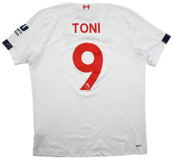 2019-20 LIVERPOOL *TONI* SHIRT L