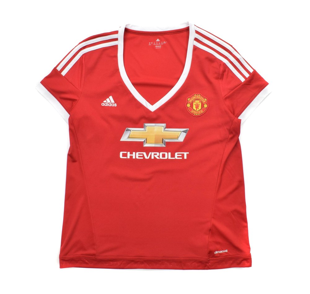 2015-16 MANCHESTER UNITED WOMENS SHIRT XL