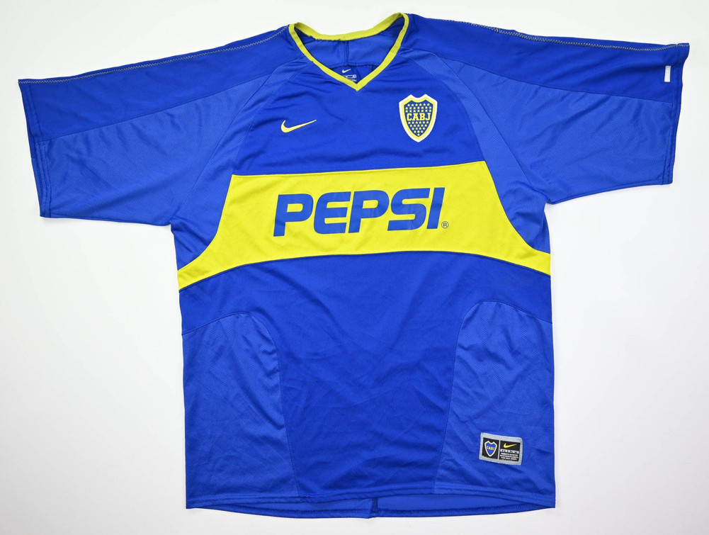 2003-04 BOCA JUNIORS SHIRT XL