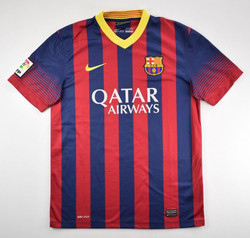 2013-14 FC BARCELONA SHIRT M