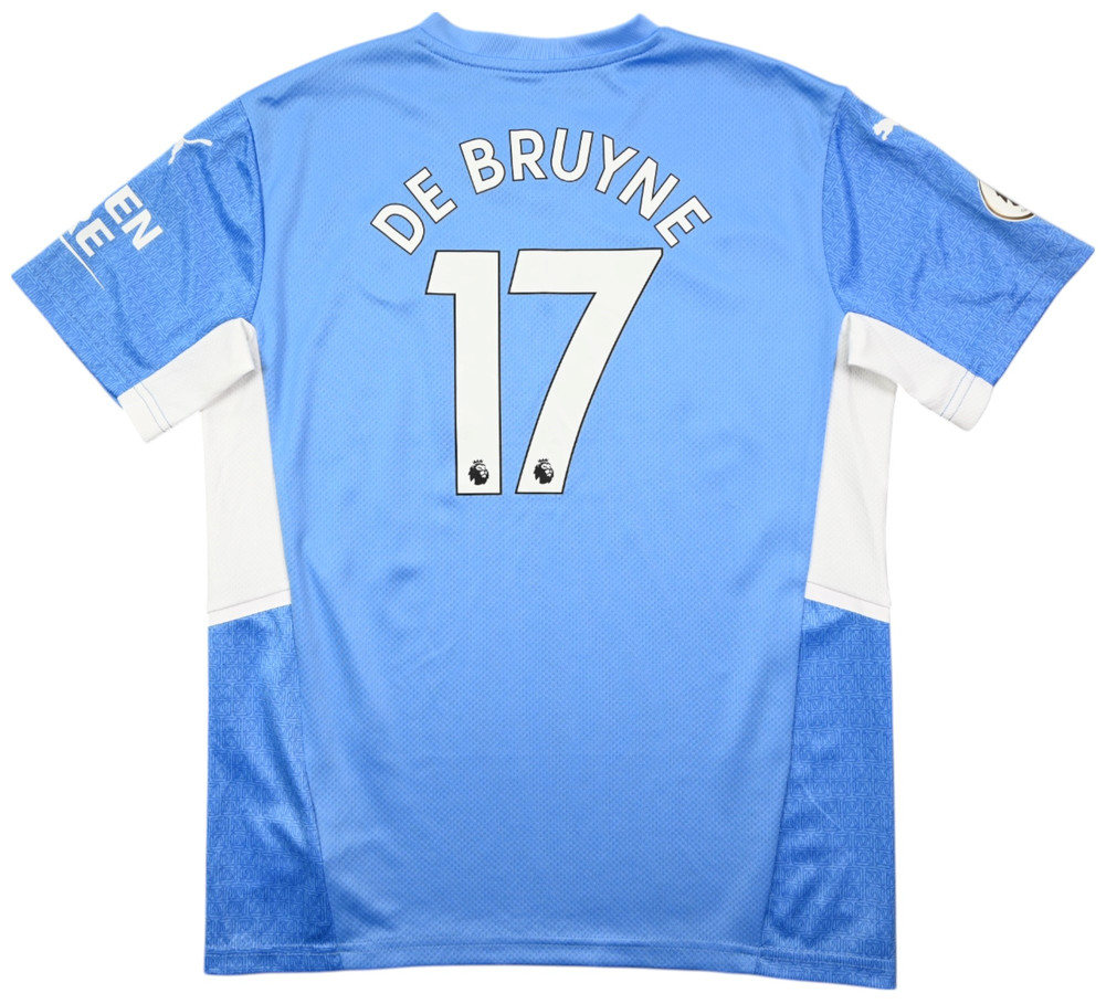 2021-22 MANCHESTER CITY *DE BRUYNE* KOSZULKA L. BOYS