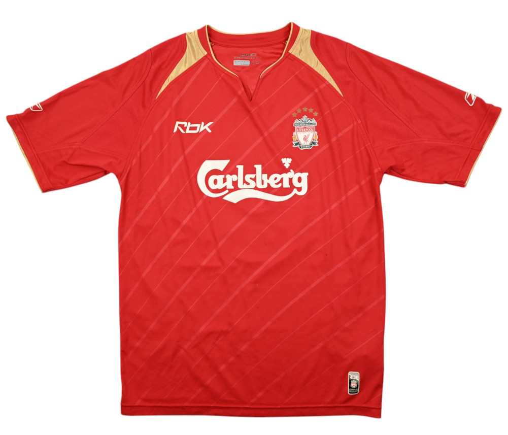 2005-06 LIVERPOOL *GERRARD* SHIRT M/L