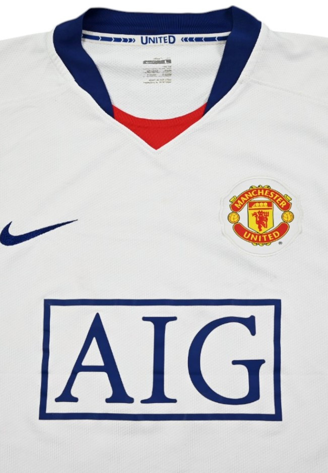 2008-10 MANCHESTER UNITED *ROONEY* SHIRT L