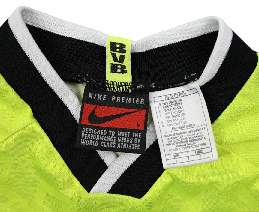 1995-96 BORUSSIA DORTMUND LONGSLEEVE SHIRT L. BOYS