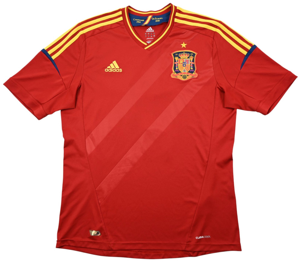 2011-12 SPAIN *DAVID VILLA* SHIRT L