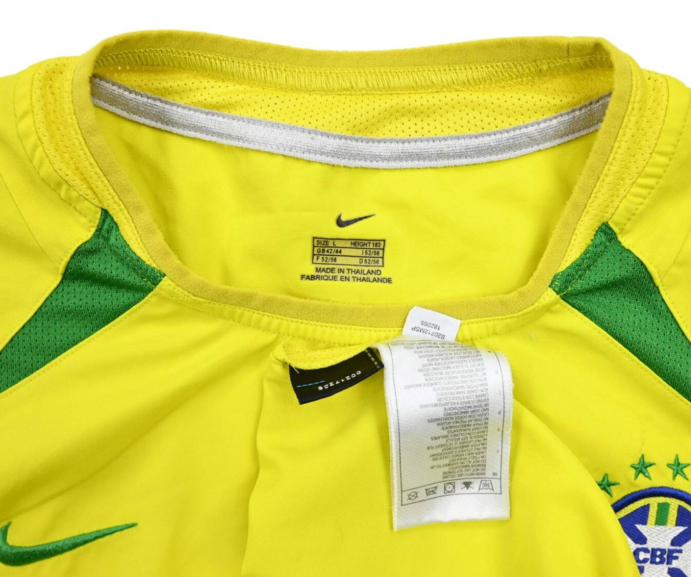 2002-04 BRAZIL SHIRT XL