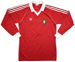 1980-82 PORTUGAL #8 MATCH ISSUE LONGSLEEVE KOSZULKA M