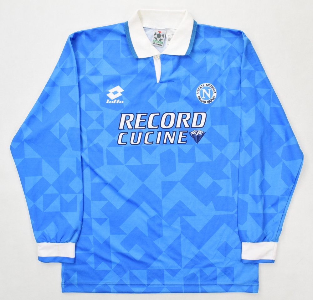 1994-96 SSC NAPOLI LONGSLEEVE SHIRT S 