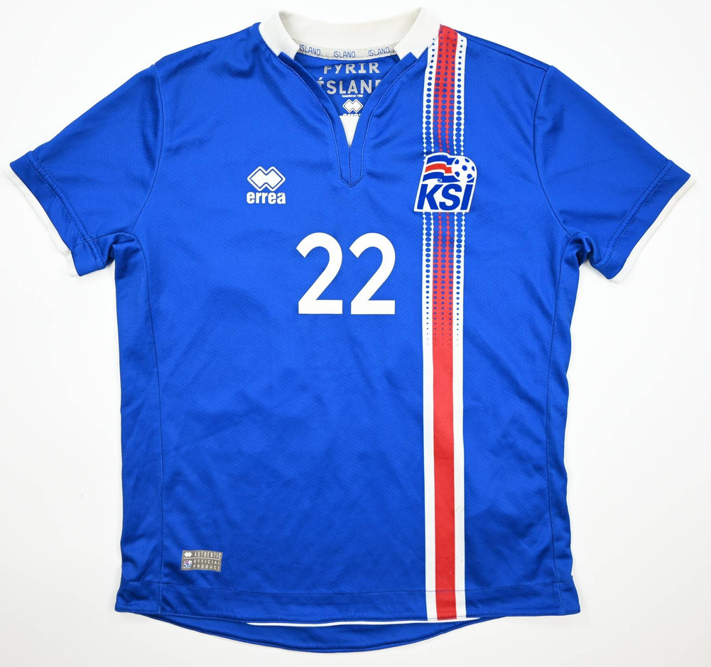2016-17 ICELAND *GUDJOHNSEN* SHIRT XXS