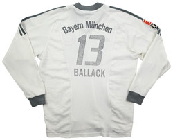 2002-03 BAYERN MUNCHEN *BALLACK* LONGSLEEVE SHIRT XL. BOYS/S