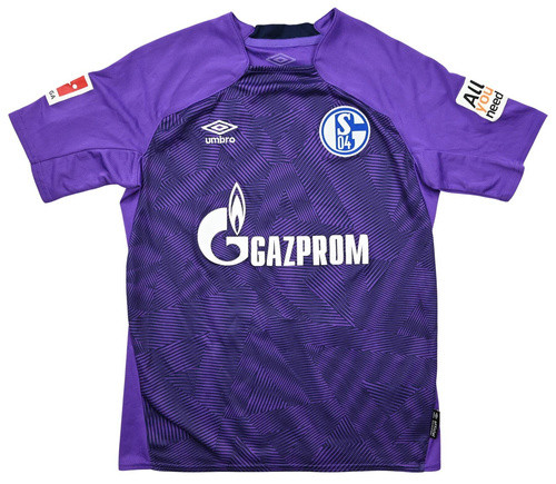 2018-19 FC SCHALKE 04 *FAHRMANN* GOALKEEPER SHIRT L. BOYS 