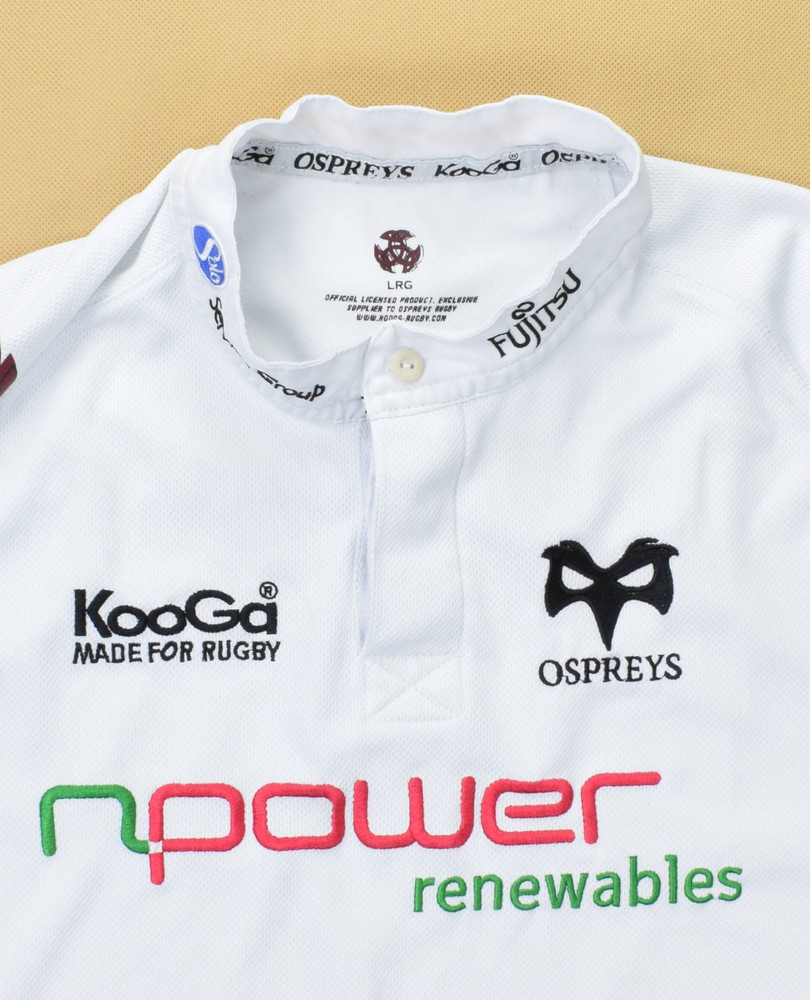 OSPREYS RUGBY KOOGA SHIRT L