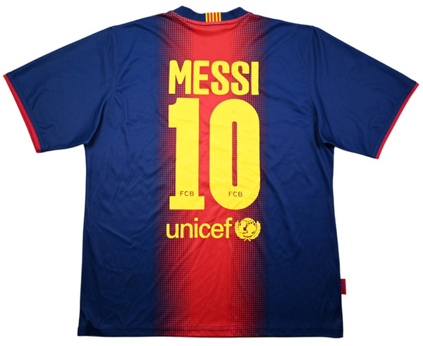 2012-13 BARCELONA *MESSI* SHIRT L