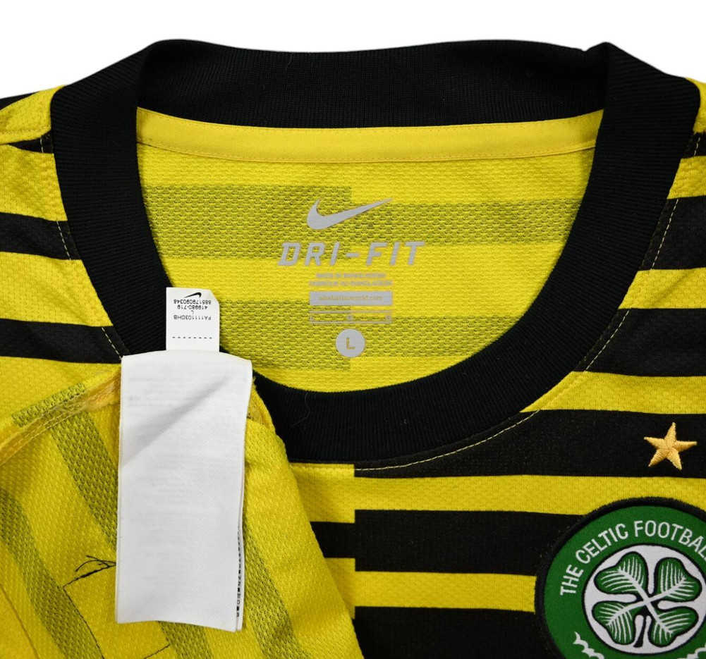 2011-12 CELTIC GLASGOW SHIRT L