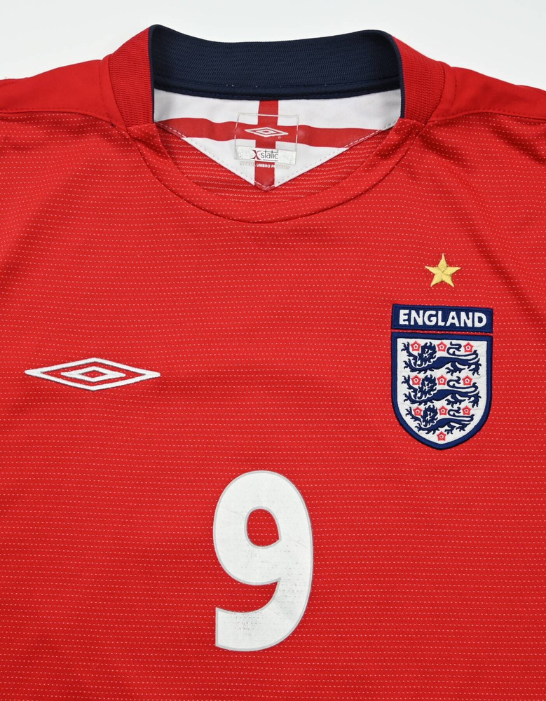 2004-06 ENGLAND *ROONEY* KOSZULKA L