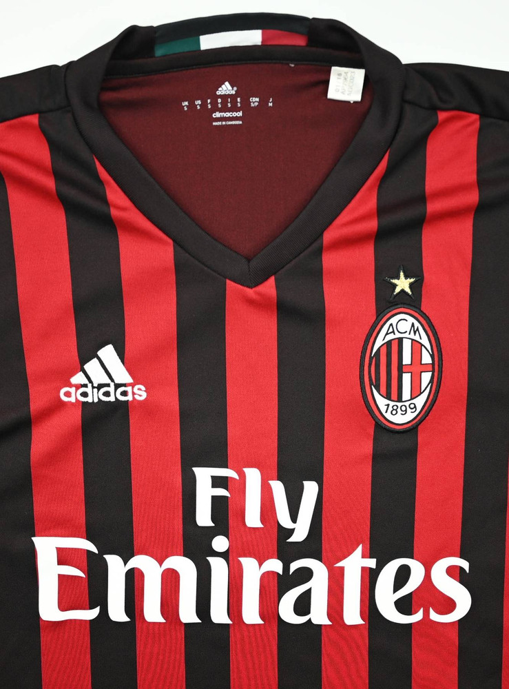 2016-17 AC MILAN SHIRT S