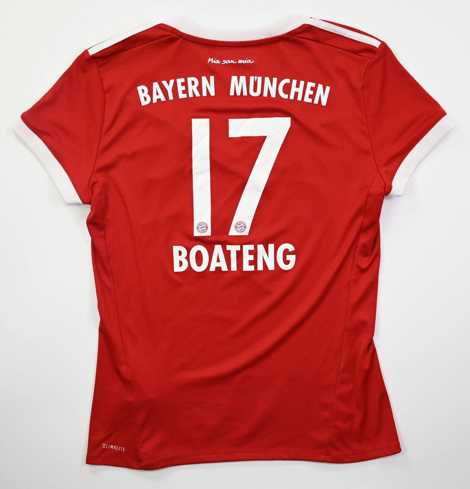 2017-18 BAYERN MUNCHEN *BOATENG* KOSZULKA WOMENS M