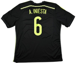 2013-15 SPAIN *A.INIESTA* SHIRT XXL