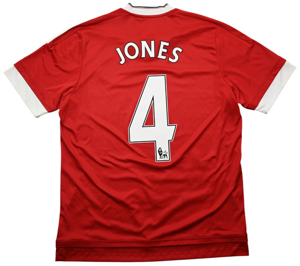 2015-16 MANCHESTER UNITED *JONES* KOSZULKA L