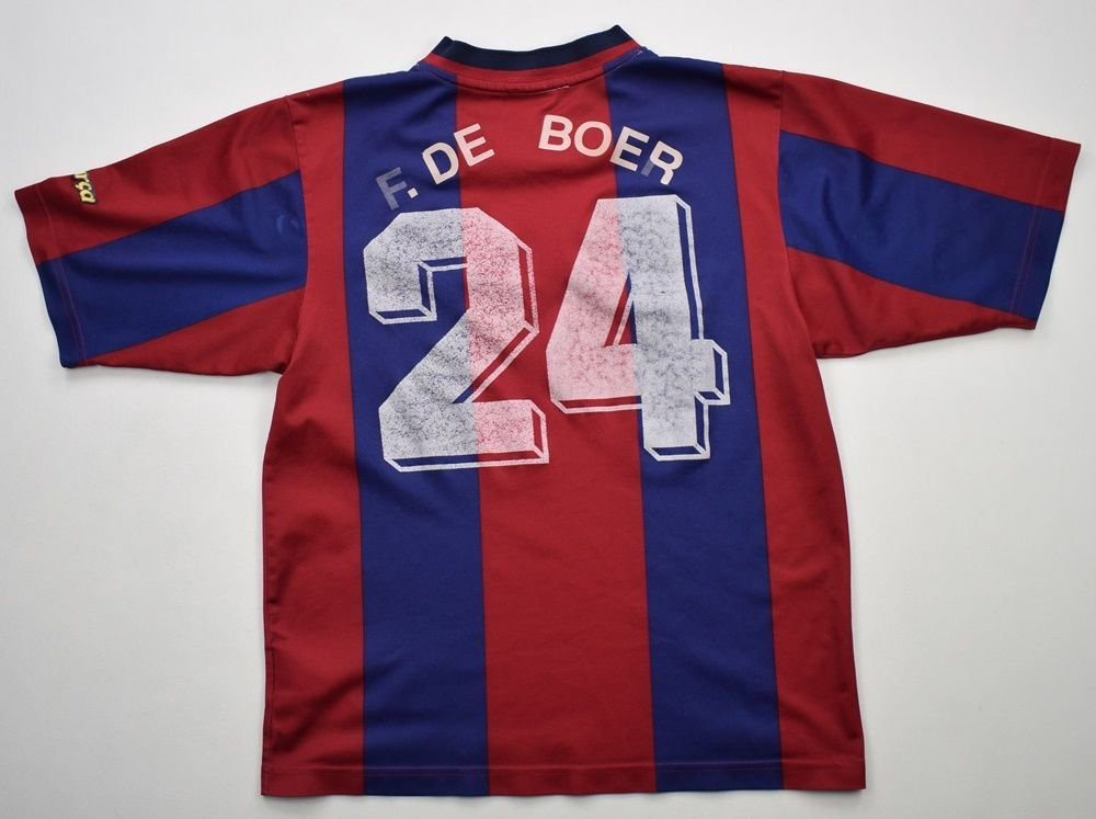 1998-00 FC BARCELONA *F.DE BOER* SHIRT S