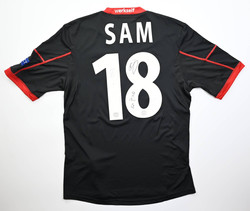 2013-14 BAYER LEVERKUSEN *SIDNEY SAM* SHIRT with autograph M 