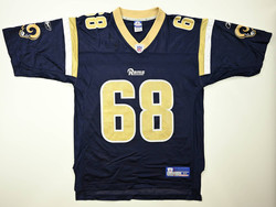 ST. LOUIS RAMS NFL *TURLEY* SHIRT M