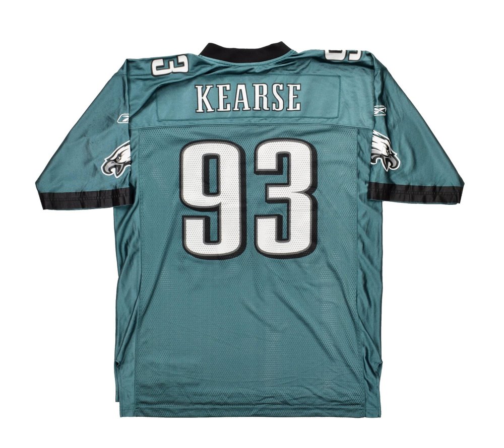 PHILADELPHIA EAGLES *KEARSE* NFL REEBOK SHIRT L