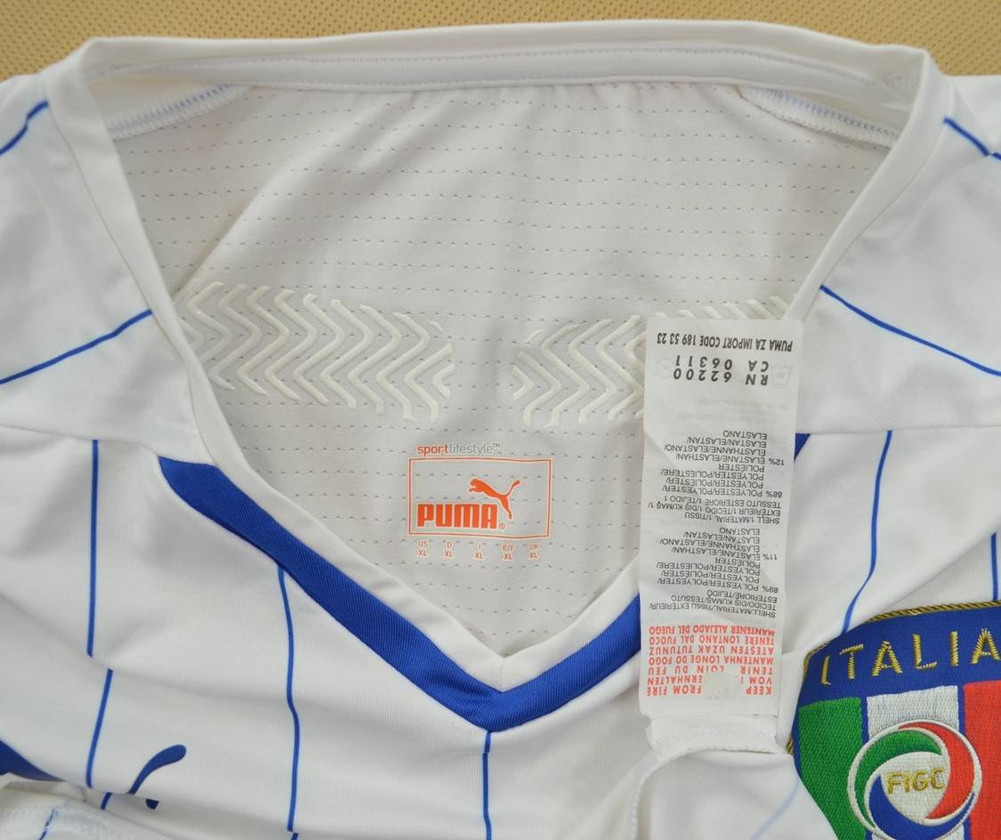 2014-15 ITALY LONGSLEEVE PLAYER ISSUE SHIRT XL