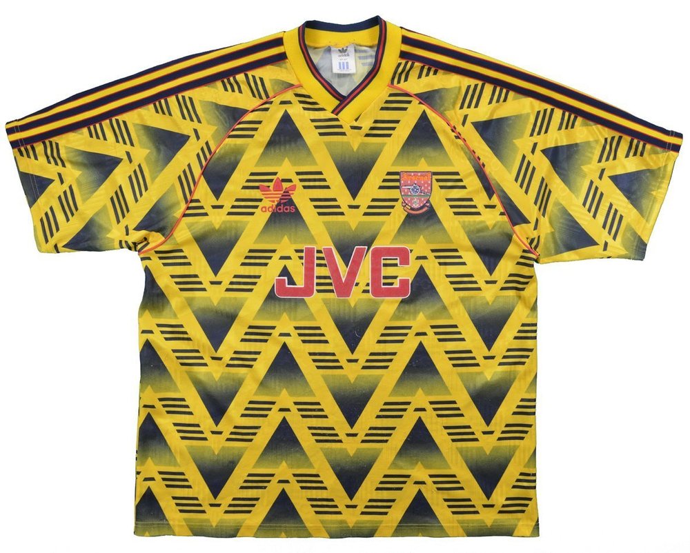 1991-93 ARSENAL LONDON SHIRT S