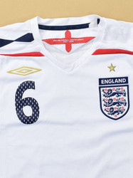 2007-09 ENGLAND *TERRY* SHIRT S