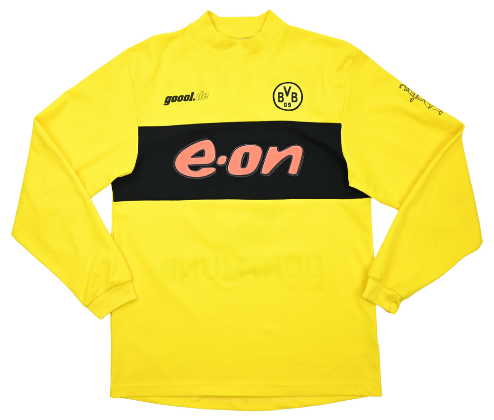 2002-03 BORUSSIA DORTMUND *FLAVIO* LONGSLEEVE SHIRT S