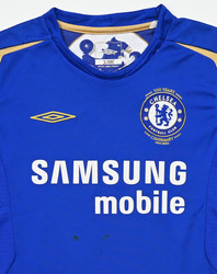 2005-06 CHELSEA LONDON SHIRT S. BOYS