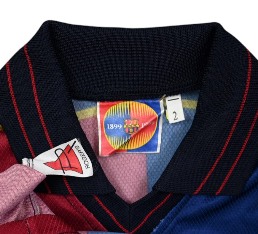 1999-00 BARCELONA *R. DE BOER* KOSZULKA XS. BOYS