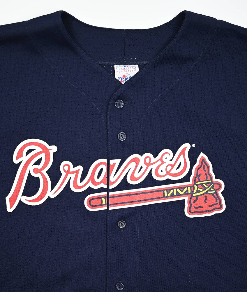 ATLANTA BRAVES *A. JONES* BASEBALL SHIRT XL