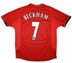 2000-02 MANCHESTER UNITED *BECKHAM* KOSZULKA XL