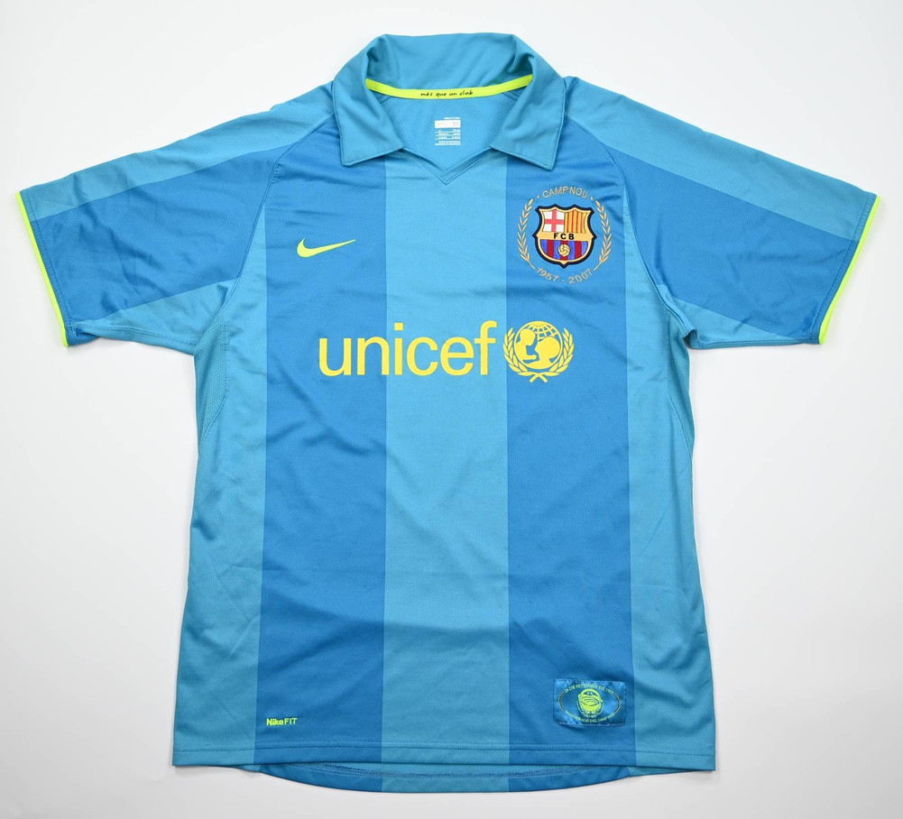 2007-09 FC BARCELONA SHIRT M