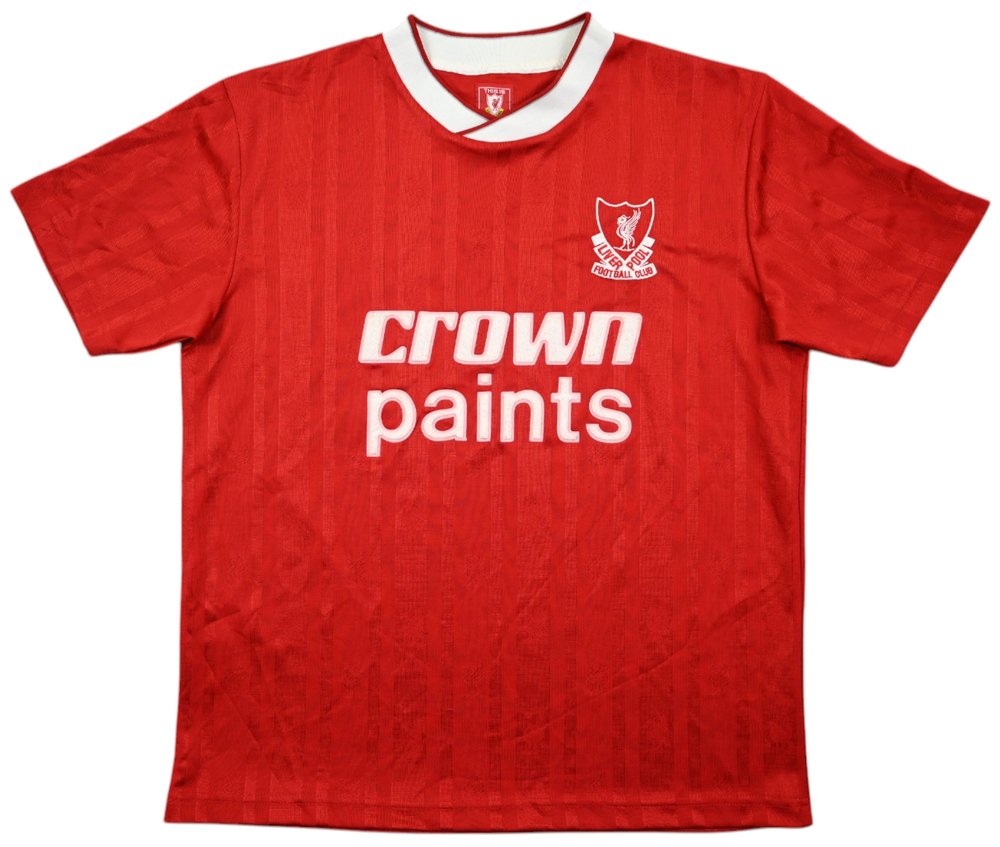 1987-88 LIVERPOOL SHIRT L