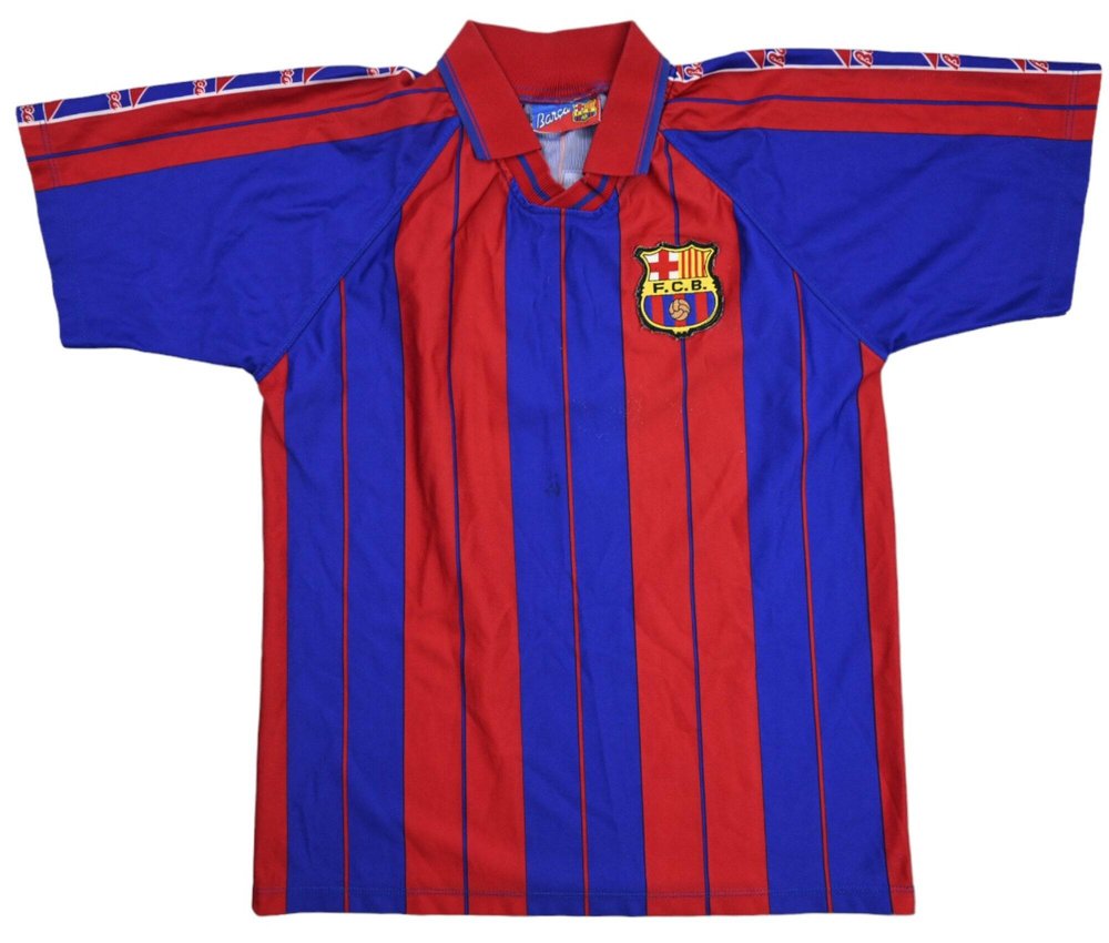 1997-98 FC BARCELONA *RIVALDO* SHIRT XL. BOYS