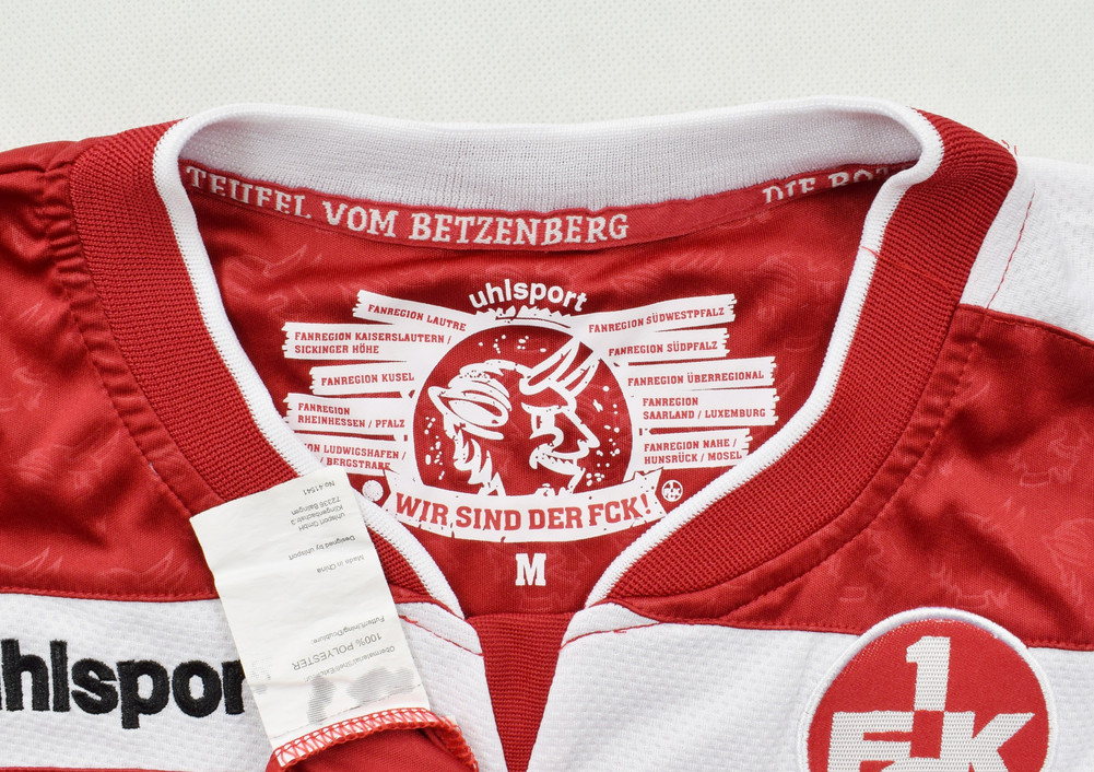 2013-14 1 FC KAISERSLAUTERN *IDRISSOU* MATCH ISSUE SHIRT M