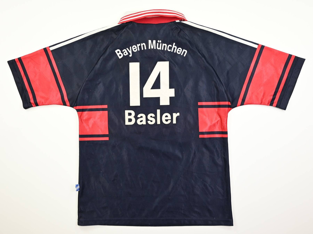 1997-99 BAYERN MUNCHEN *BASLER* KOSZULKA XL. BOYS